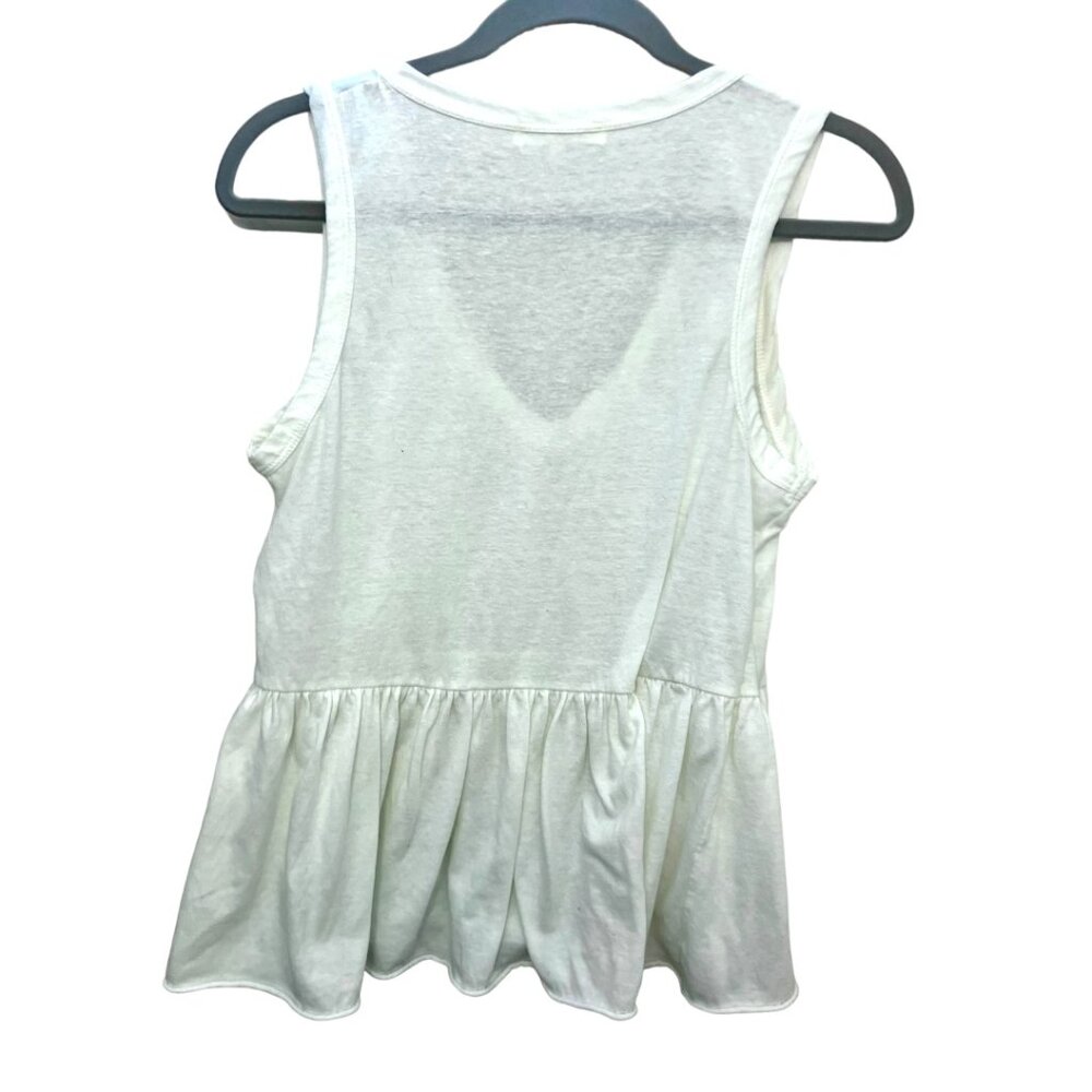 Truly Madly Deeply Peplum tank top - Picture 4 of 4